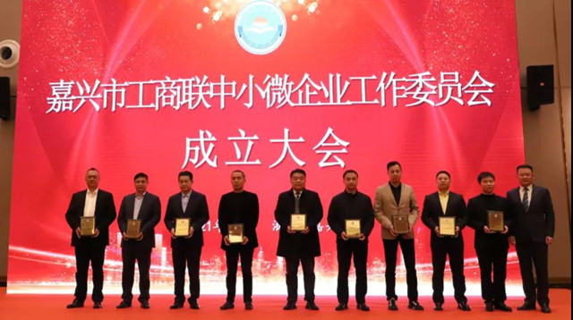 嘉興市工商聯(lián)中小微企業(yè)工作委員會(huì)成立，我司當(dāng)選副主任委員